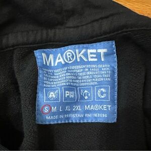MA(R)KET Black hoodie